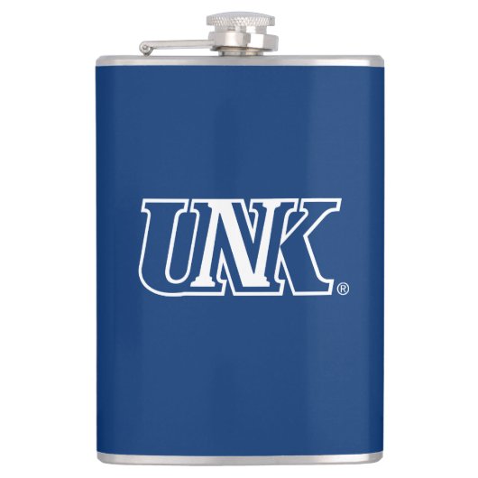 UNK | Universiteit van Nebraska te Kearney Heupfles (Voorkant)