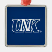 UNK | Universiteit van Nebraska te Kearney Metalen Ornament (Voorkant)