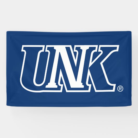 UNK | Universiteit van Nebraska te Kearney Spandoek (Horizontaal)