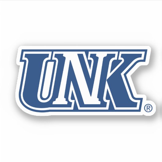 UNK | Universiteit van Nebraska te Kearney Sticker (Voorkant)