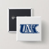 UNK | Universiteit van Nebraska te Kearney Vierkante Button 5,1 Cm (Voorkant /achterkant)