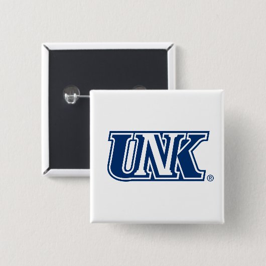 UNK | Universiteit van Nebraska te Kearney Vierkante Button 5,1 Cm (Voorkant /achterkant)