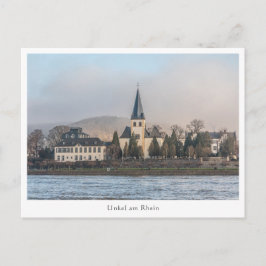 Unkel Rhein Duitsland Briefkaart