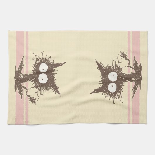 Unkempt Kitten GabiGabi Theedoek (Horizontaal)