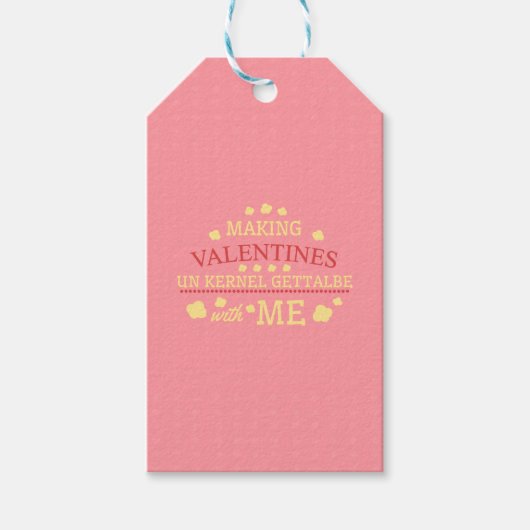 Unkernel Gettable Valentijnse  met mij Cadeaulabel (Voorkant)