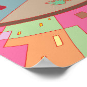 Unknown flying object and a transparent dome. poster (Hoek)