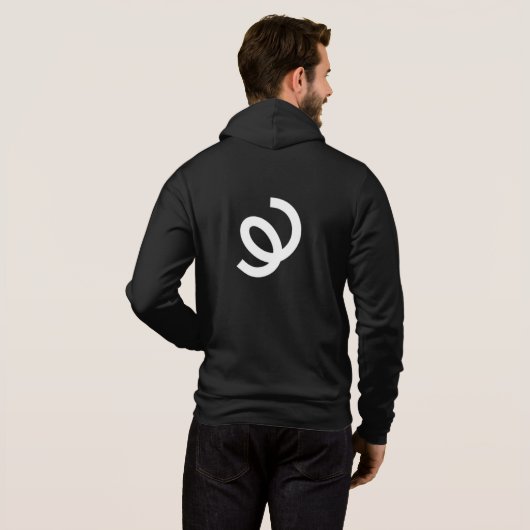 UNKNOWN VOID – Mysterious Streetwear Hoodie (Achterkant volledig)