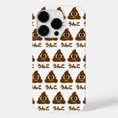 Unko うんこ poep Japanse taal Case-Mate iPhone Case (Achterkant)