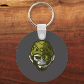 Unleahe Gorilla Body Building Motivation Gym Gift Sleutelhanger (Voorkant)