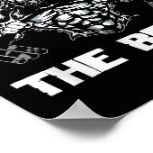 Unleahe Gorilla Bodybuilding Motivational Gift  Poster (Hoek)