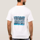 Unleash Legend: futuristisch 3D Mindset T-shirt (Achterkant)
