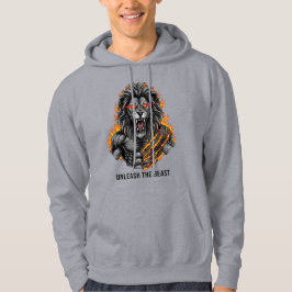 Unleash the Beast: de legende van de krijgerleeuw Hoodie