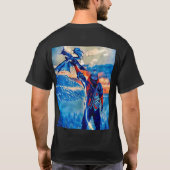 "Unleash the Beast" - Het benadrukken van de rauwe T-shirt (Achterkant)