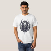 Unleash the Horde: Death Metal Zombie Apocalypse T-shirt (Voorkant volledig)