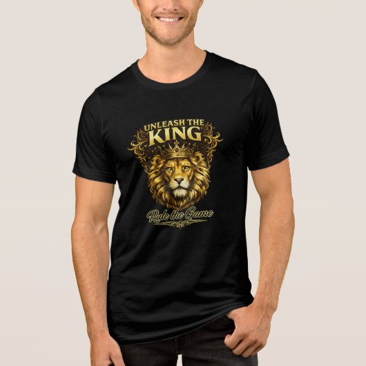 Unleash the King Lion T-Shirt (Voorkant)