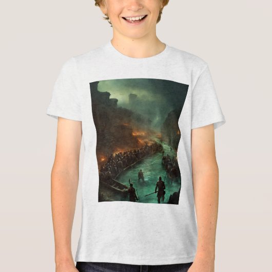 Unleash the Undead: Dreigende Death Metal T-Shirt (Voorkant)