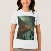 Unleash the Undead: Dreigende Death Metal T-Shirt (Voorkant)