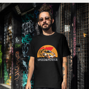 Unleash the Velocity: snelheid en kracht T-shirt