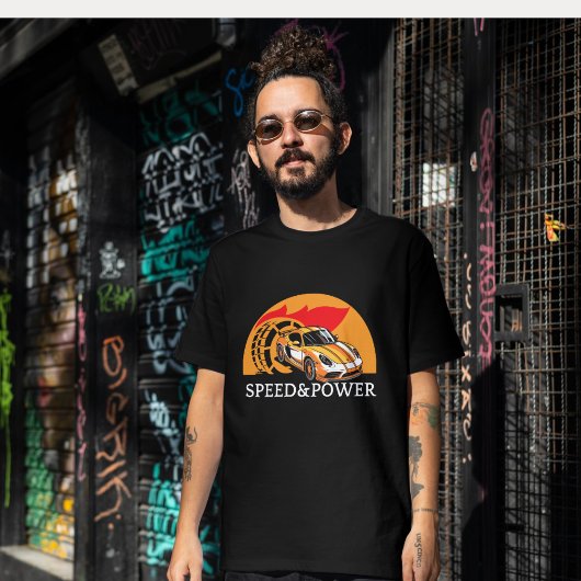 Unleash the Velocity: snelheid en kracht T-shirt