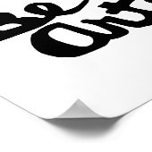 Unleash Your Inner Artist – Bold Calligraphy Print (Hoek)