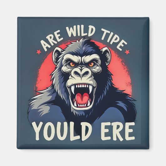 Unleash Your Inner Bear Magneet (Voorkant)