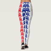 Unleash Your Patriotism: Stunning Leggings (Achterkant)