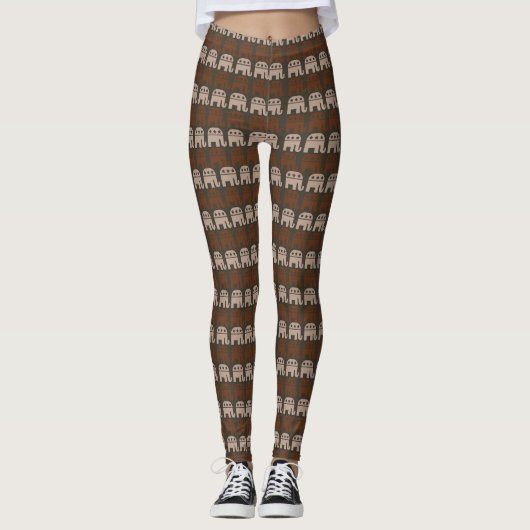 Unleash Your Patriotism: Stunning Leggings for Tru (Voorkant)