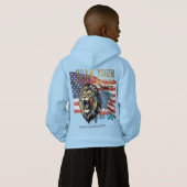 Unleash Your Roar – USA Lion Hoodie (Achterkant volledig)