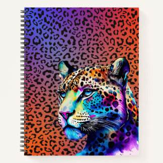 Unleash Your Wild Side – Leopard Print Notebook Notitieboek