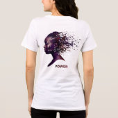 Unleashed_Power_Divine_Spirit. Tri-Blend Shirt (Achterkant)