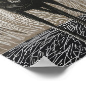 Unleashed Soul: Modern Expressionist Dog Art Poster (Hoek)