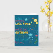 Unless Someone Like You Cares A Whole Awful Lot  Kaart (Gele Bloem)