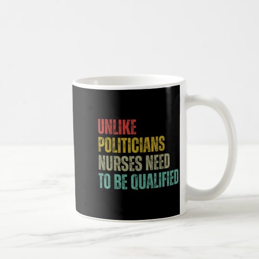 Unlike Liticians Nurses Need To Be Qualified Sarca Koffiemok (Rechts)