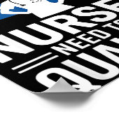 Unlike Liticians Nurses Need To Be Qualified Sarca Poster (Hoek)