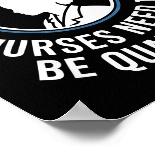 Unlike Liticians Nurses Need To Be Qualified Sarca Poster (Hoek)