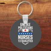 Unlike Liticians Nurses Need To Be Qualified Sarca Sleutelhanger (Voorkant)