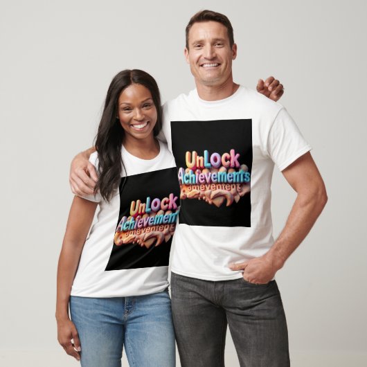 Unlock Achievement Grafisch T-shirt (Unisex)