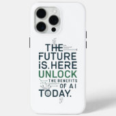 Unlock AI Future iPhone Case | Tech Revolution (Achterkant)