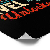 Unlocked Level 40 Birthday Boy Video Game Controll Poster (Hoek)