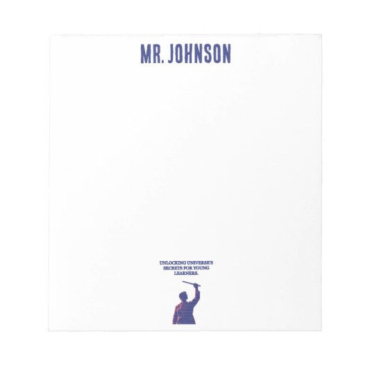 Unlocking Universe Secrets Young Learners Science Notitieblok (Voorkant)