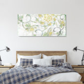 UnMask Abstracte Fine Art Canvas Afdruk (Insitu (Slaapkamer))