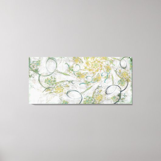 UnMask Abstracte Fine Art Canvas Afdruk (Voorkant)