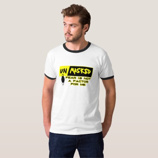 UnMask Fear Factor T-Shirt (Voorkant volledig)