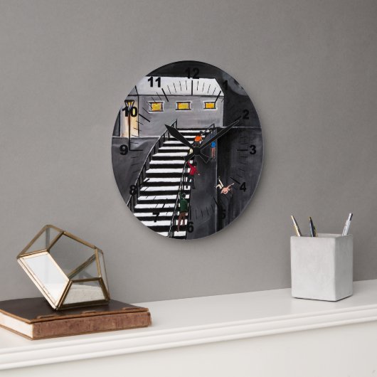 Unnecessary Steps Painting by Alfred Fox Grote Klok (Kantoor)