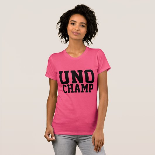 UNO CHAMP T-SHIRTS (Voorkant volledig)