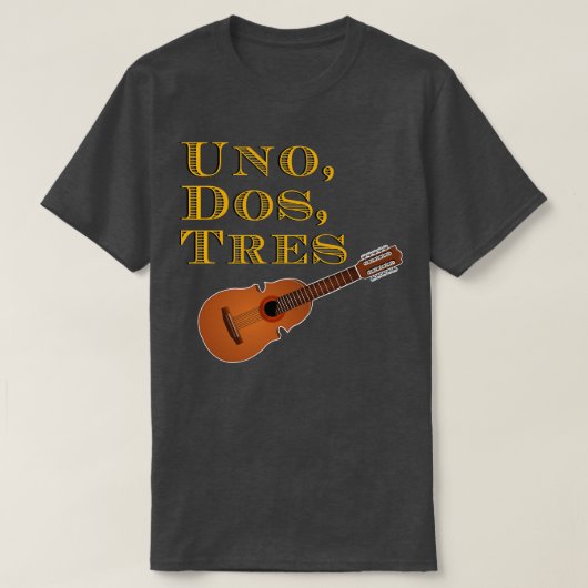 Uno Dos Tres Quatro T-shirt (Design voorkant)