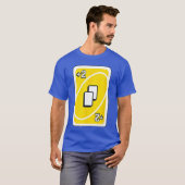 UNO Gele Drawwo cadeau grappig T-shirt (Voorkant volledig)