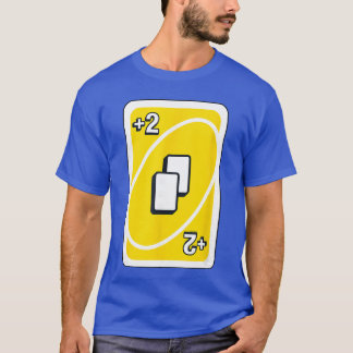 UNO Gele Drawwo cadeau grappig T-shirt