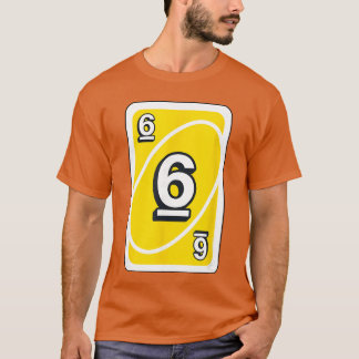UNO Halloween Yellow 6 Card T-shirt