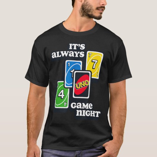 Uno - Het is altijd spel T-shirt (Voorkant)